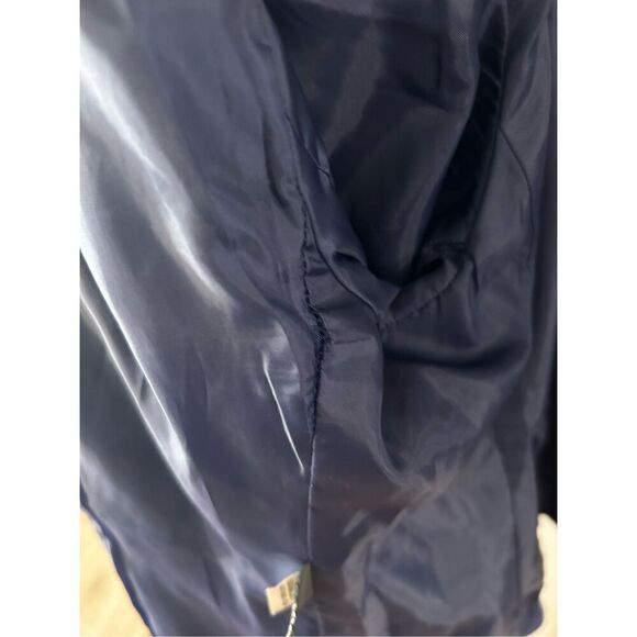 Kasper navy blue tailored blazer jacket size 6 - Picture 5 of 6